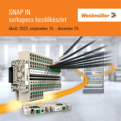 WEIDMÜLLER - SNAP IN sorkapocs kezdőkészlet akció